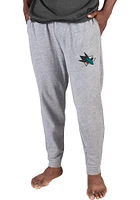 Concepts Sport San Jose Sharks Mens Grey Mainstream Cuffed Terry Sweatpants