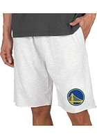 Concepts Sport Golden State Warriors Mens Oatmeal Mainstream Shorts