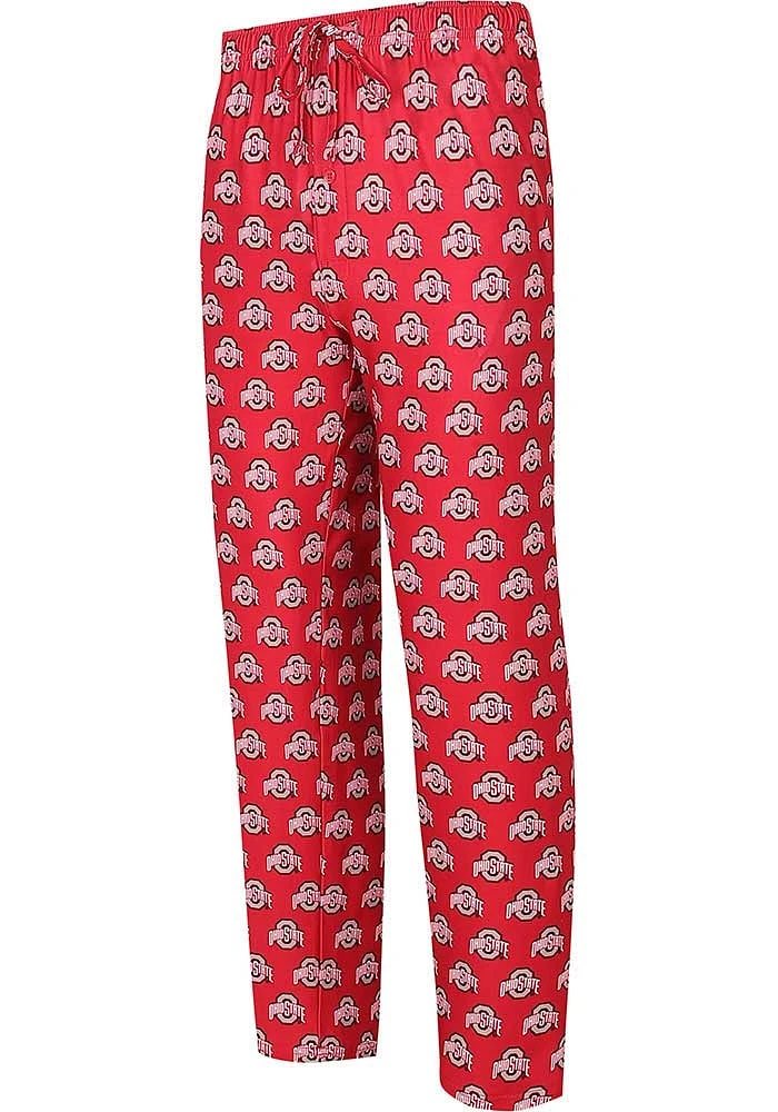 Ohio State Buckeyes Mens Red Gauge Sleep Pants