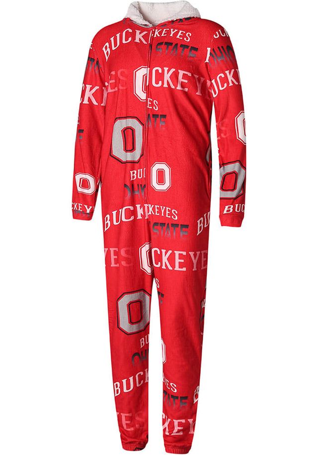 Ohio State Buckeyes Mens Red Windfall Sleep Pants