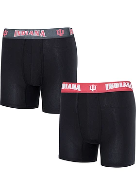 Indiana Hoosiers Mens Black Breakthrough Boxer Shorts