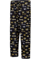 Missouri Tigers Mens Black Breakthrough Sleep Pants