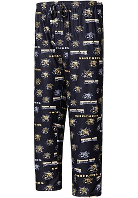 Concepts Sport Wichita State Shockers Mens Black Breakthrough Sleep Pants