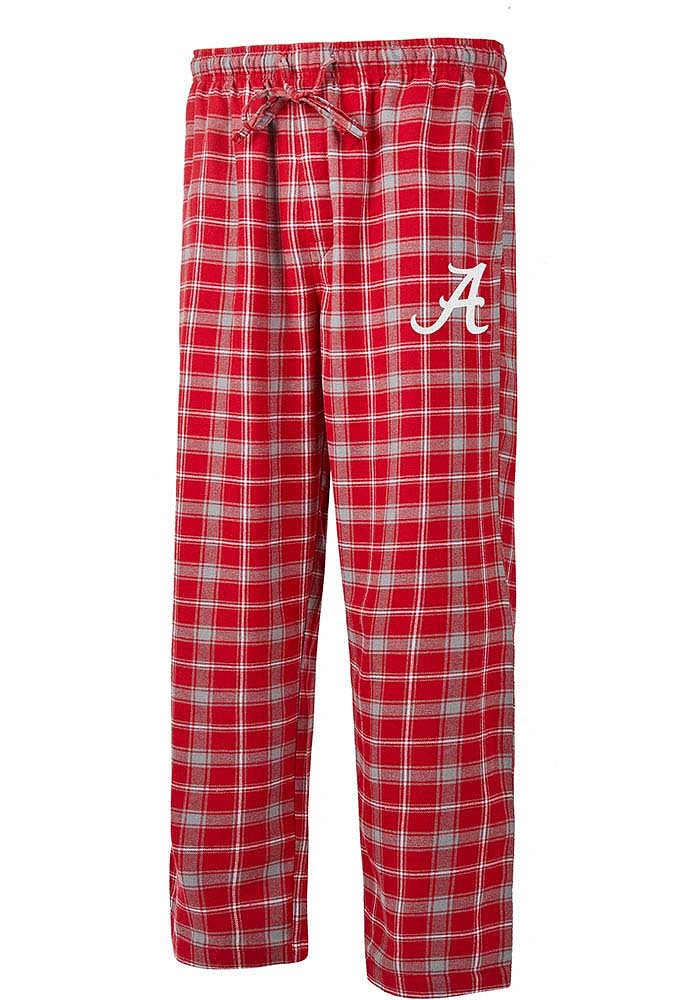 Alabama Crimson Tide Mens Ledger Plaid Sleep Pants