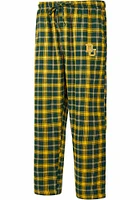 Baylor Bears Mens Green Ledger Plaid Sleep Pants