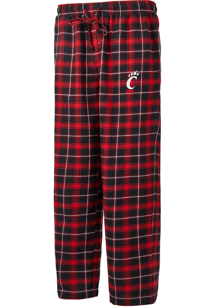 Cincinnati Bearcats Mens Ledger Plaid Sleep Pants