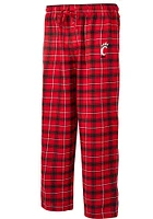 Cincinnati Bearcats Mens Red Ledger Plaid Sleep Pants