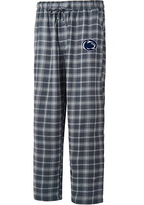 Concepts Sport Penn State Nittany Lions Mens Charcoal Ledger Plaid Design Sleep Pants