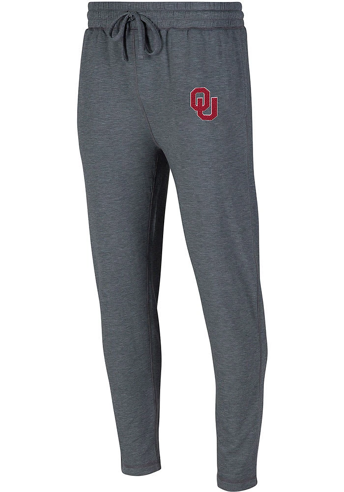 Oklahoma Sooners Mens Charcoal Powerplay Sweatpants