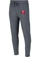 Temple Owls Mens Charcoal Powerplay Sweatpants
