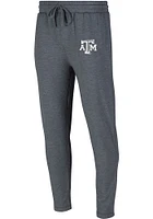 Texas A&M Aggies Mens Charcoal Powerplay Sweatpants
