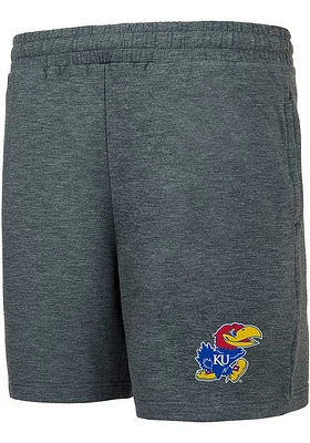 Concepts Sport Kansas Jayhawks Mens Charcoal Powerplay Shorts
