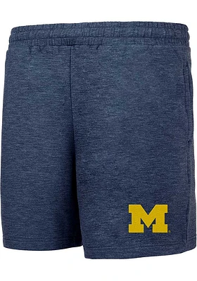 Concepts Sport Michigan Wolverines Mens Blue Powerplay Shorts
