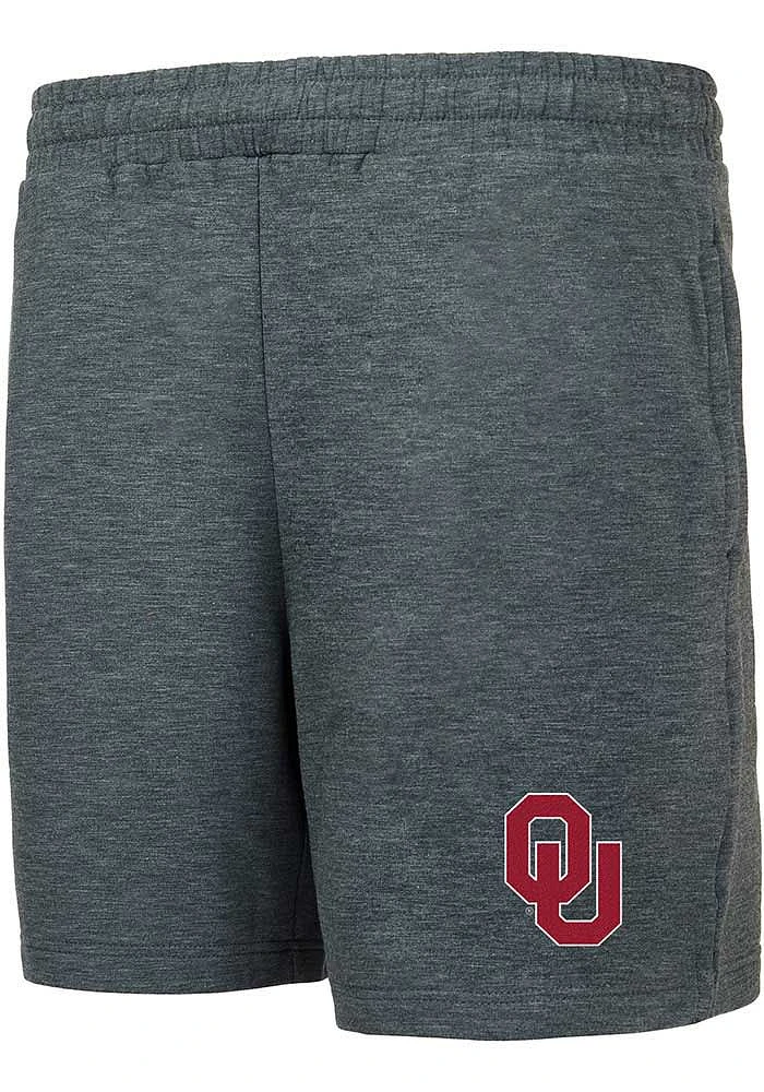 Oklahoma Sooners Mens Charcoal Powerplay Shorts
