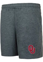 Oklahoma Sooners Mens Charcoal Powerplay Shorts