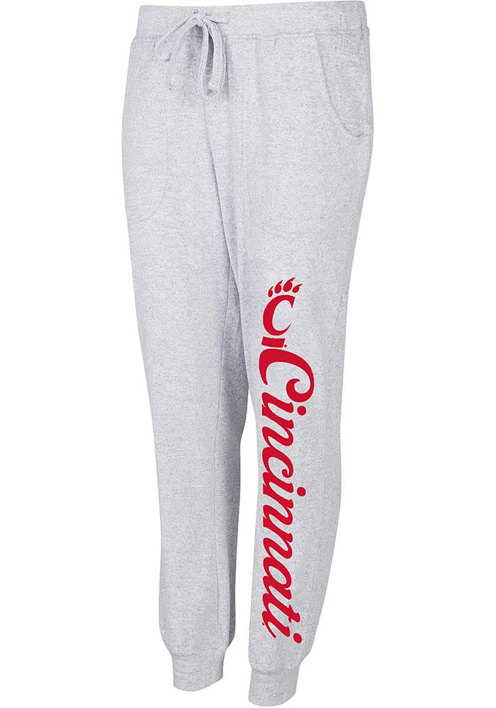 Cincinnati Bearcats Womens Cumulus Grey Sweatpants