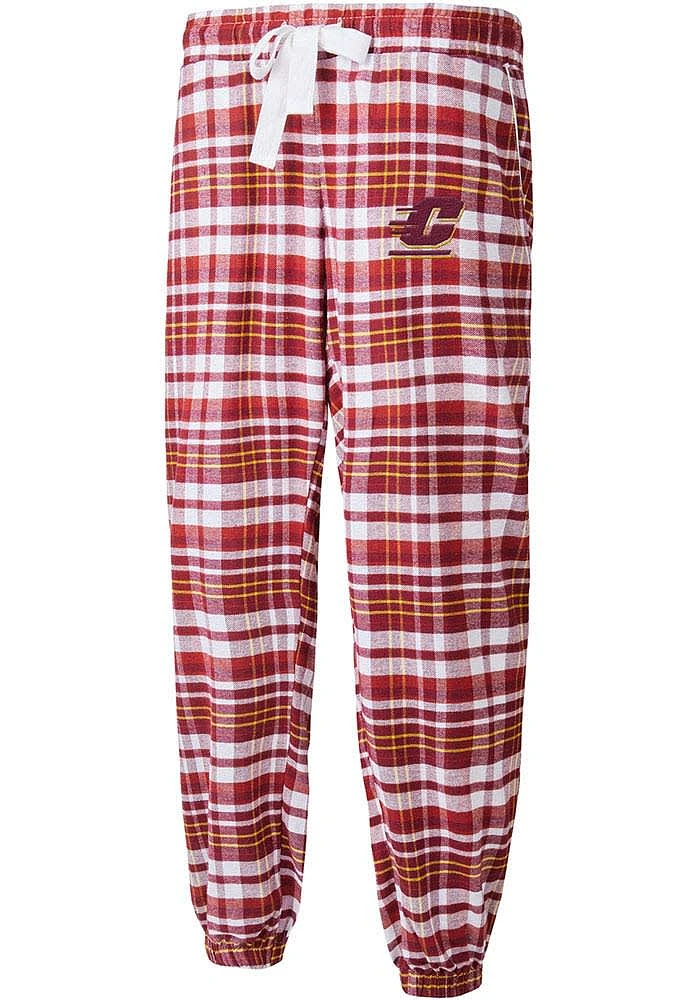 Central Michigan Chippewas Womens Maroon Mainstay Loungewear Sleep Pants