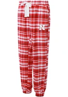 Concepts Sport Nebraska Cornhuskers Womens Red Mainstay Loungewear Sleep Pants