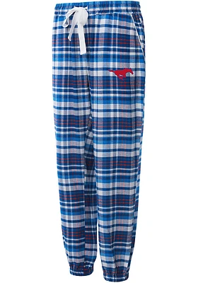 SMU Mustangs Womens Blue Mainstay Loungewear Sleep Pants
