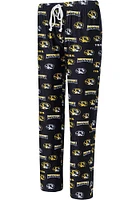 Concepts Sport Missouri Tigers Womens Black Breakthrough Loungewear Sleep Pants