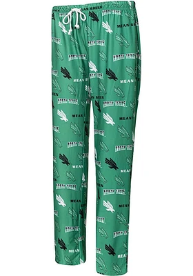 Concepts Sport North Texas Mean Green Womens Kelly Breakthrough Loungewear Sleep Pants