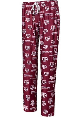 Texas A&M Aggies Womens Maroon Breakthrough Loungewear Sleep Pants