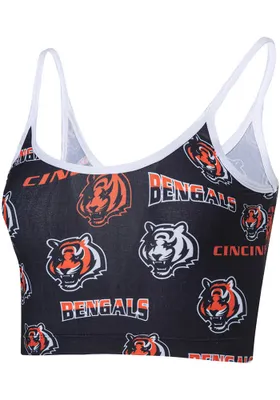 Cincinnati Bengals Womens Black Breakthrough Tank Top