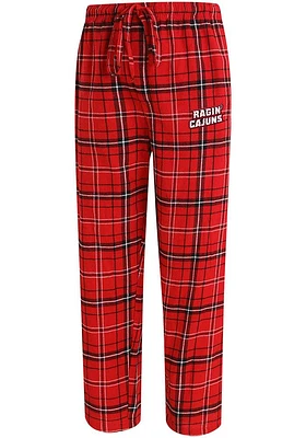 Louisiana Ragin' Cajuns Mens Red Primary Logo Sleep Pants