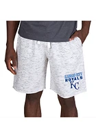 Concepts Sport Kansas City Royals Mens White Alley Fleece Shorts