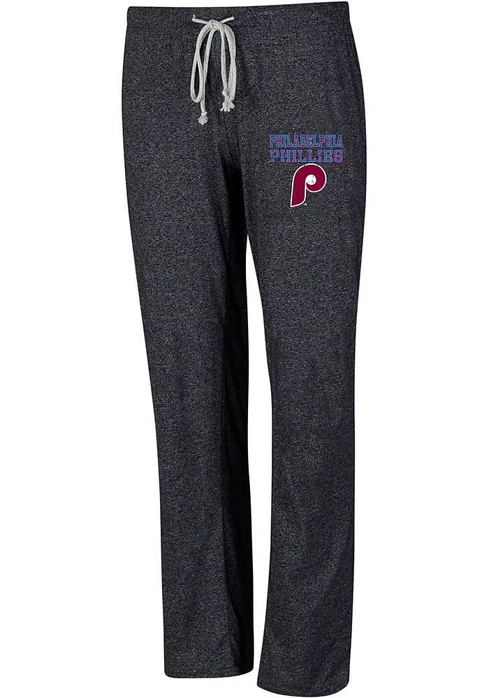 Philadelphia Phillies Womens Charcoal Quest Loungewear Sleep Pants