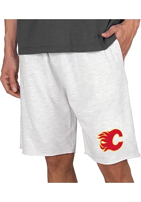 Concepts Sport Calgary Flames Mens Oatmeal Mainstream Shorts