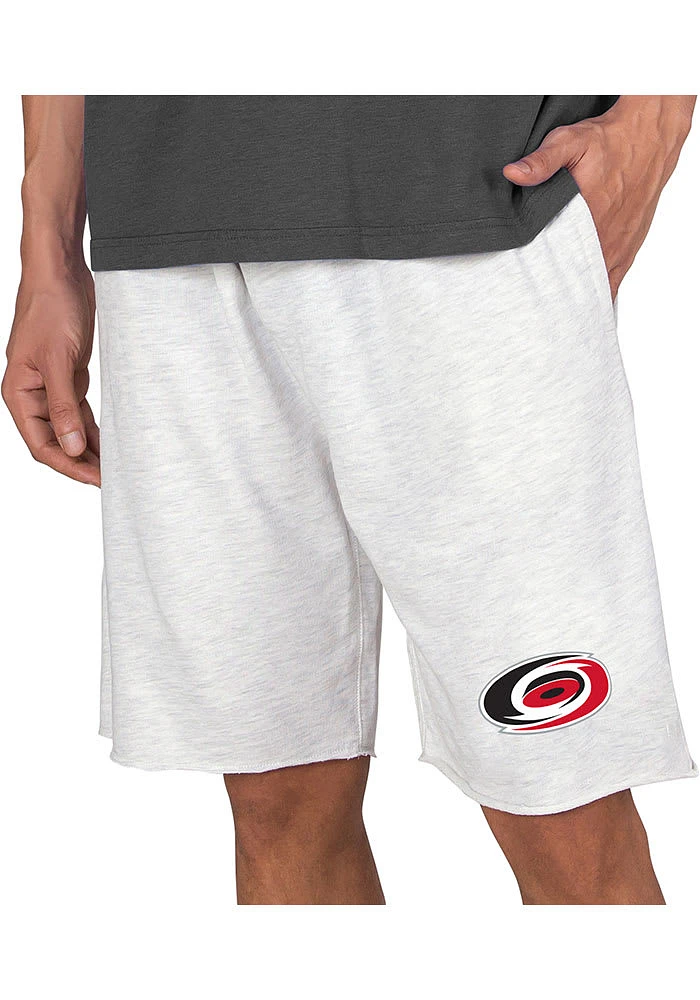 Concepts Sport Carolina Hurricanes Mens Oatmeal Mainstream Shorts