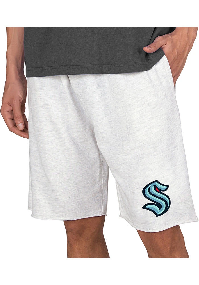 Concepts Sport Seattle Kraken Mens Oatmeal Mainstream Shorts
