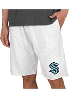 Concepts Sport Seattle Kraken Mens Oatmeal Mainstream Shorts