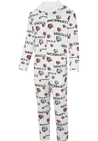 Cincinnati Bengals Mens White Docket Sleep Pants