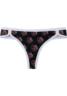 Cincinnati Bengals Womens Black Gauge Underwear