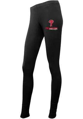 Concepts Sport Philadelphia Phillies Womens Black Fraction Pants