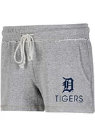 Concepts Sport Detroit Tigers Womens Grey Mainstream Shorts