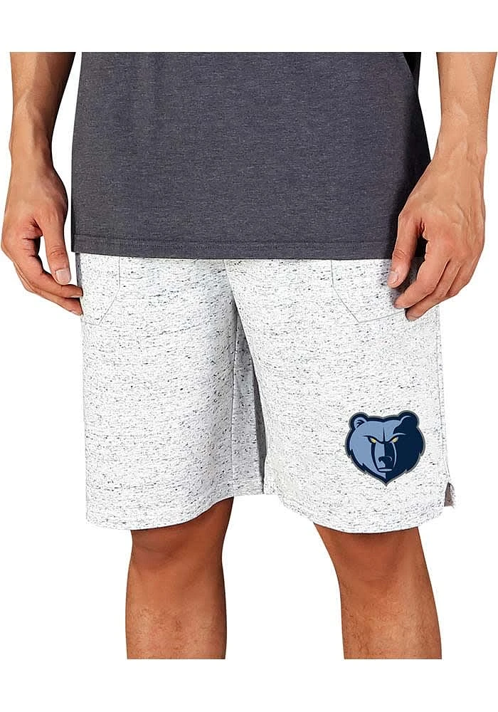Concepts Sport Memphis Grizzlies Mens White Throttle Knit Jam Shorts