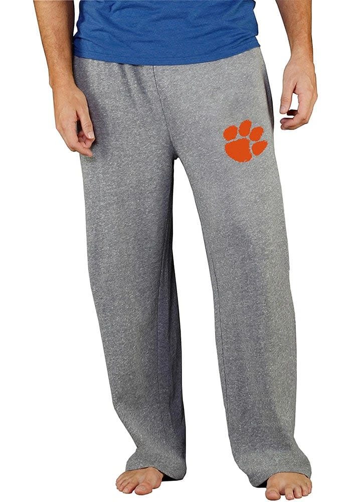 Concepts Sport Clemson Tigers Mens Grey Mainstream Terry Sweatpants