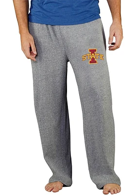 Concepts Sport Iowa State Cyclones Mens Grey Mainstream Terry Sweatpants