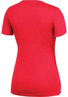 Mitchell and Ness Philadelphia 76ers Womens Red BWT Short Sleeve T-Shirt
