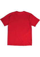 Mitchell and Ness Philadelphia 76ers Red Basket Bell Short Sleeve T Shirt