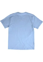 Mitchell and Ness Philadelphia Phillies Light Blue Logo Traditional Short Sleeve Fashion T Shirt