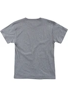 Mitchell and Ness Kansas City Kings Grey Wordmark Short Sleeve T Shirt