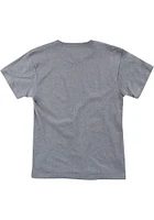 Mitchell and Ness Kansas City Kings Grey Badge Short Sleeve T Shirt
