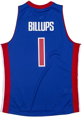 Chauncey Billups Detroit Pistons Mitchell and Ness 03-04 Road Swingman Jersey