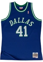 Dirk Nowitzki Dallas Mavericks Mitchell and Ness 98-99 Throwback Swingman Jersey