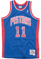 Isiah Thomas Detroit Pistons Mitchell and Ness 88-89 Road Swingman Jersey