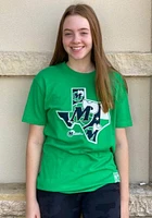 Mitchell and Ness Dallas Mavericks Kelly Green Texas Short Sleeve T Shirt